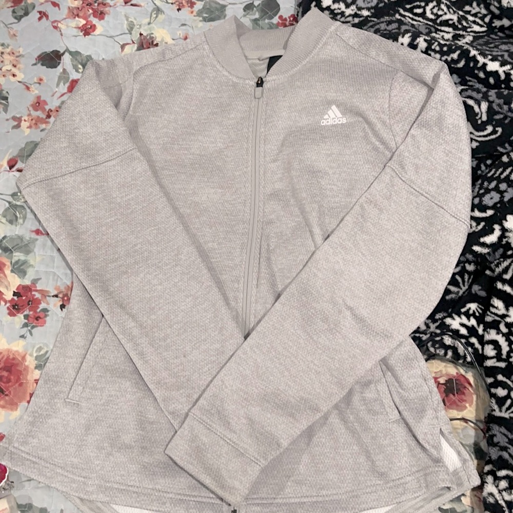 Light grey Addias jacket